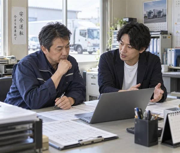 中小運送会社向けAI化伴走支援で事務作業を減らせる理由