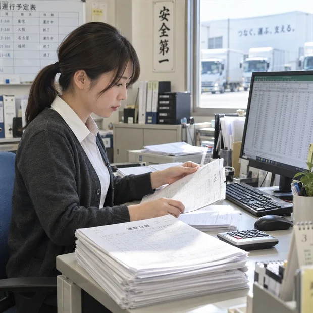 日報の集計作業に追われている