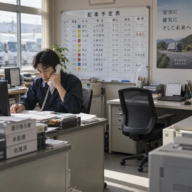 特定の担当者に業務が属人化している