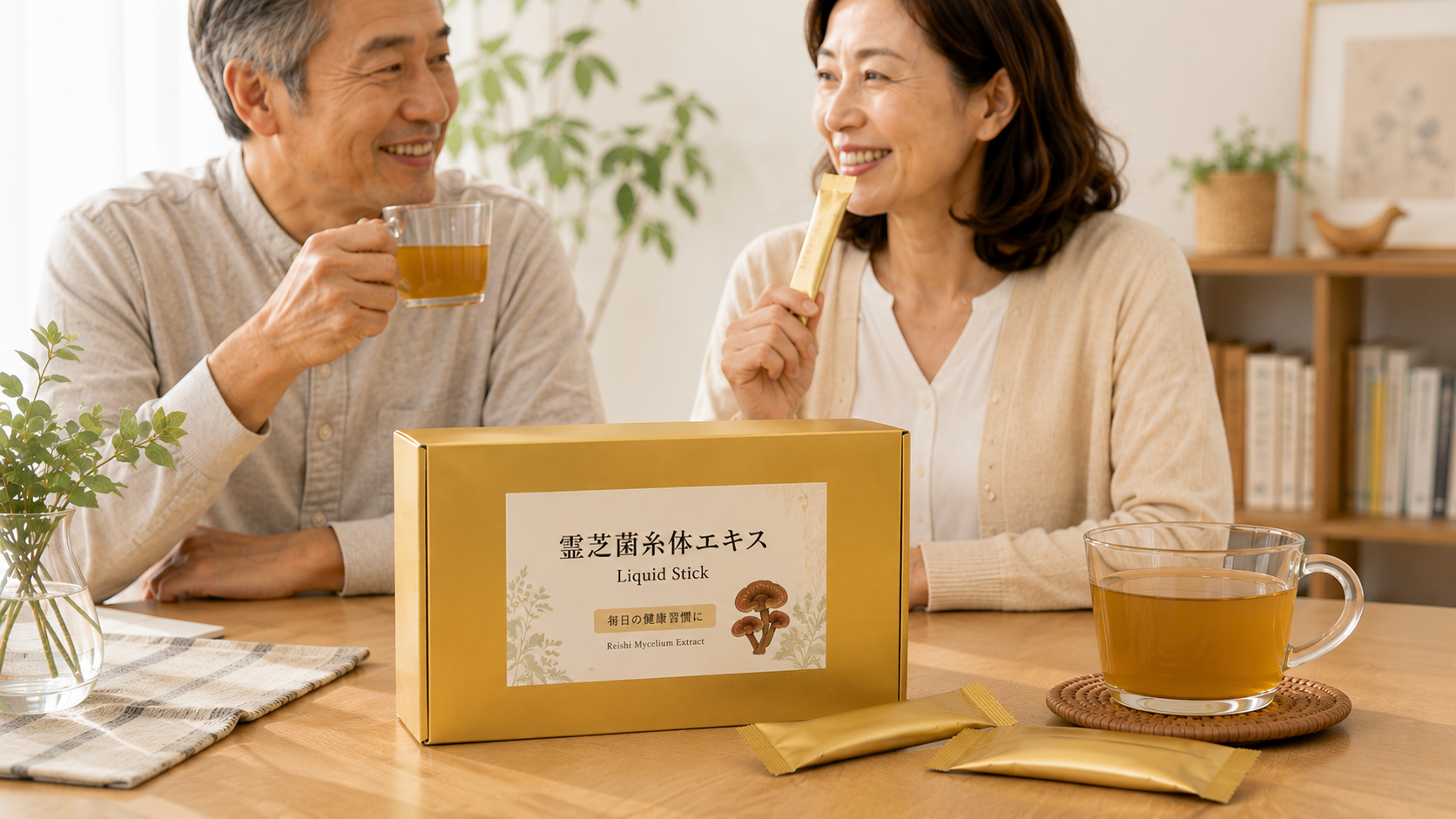 毎日の健康習慣を提案する<br>ミドル・シニア向け商品