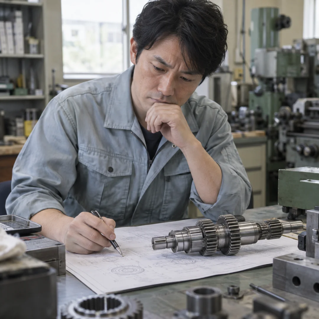 加工を断られ、代替案も 出てこない