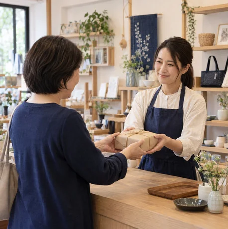 一度来店したお客様の再来店頻度を高めたい雑貨店やアパレルなどのギフトショップ