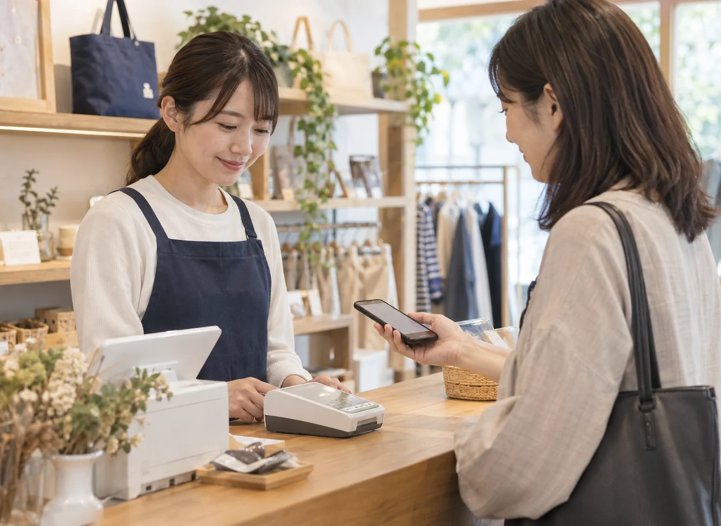アプリ不要の仕組みで顧客の再来店を促進