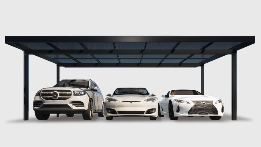 ソーラーカーポートでの差別化支援